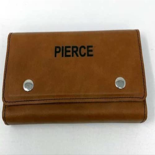 Comfort House Personalized Playing Card Case, Two Decks of Cards and Poker Dice Set - Monogrammed, Custom Gift J0320