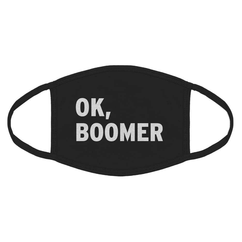 Indica Plateau Ok, Boomer Cotton Face Mask