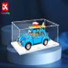 Acrylic Display case Compatible with Volkswagen Beetle 10252 -3mm Thickness (Model Set is not Included) (No Background) view 3
