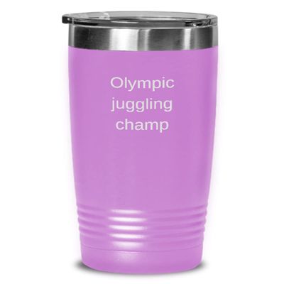 Juggling Tumbler Olympic juggling champ 20oz, Magenta
