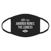 Indica Plateau Amanda Nunes the Lioness Cotton Face Mask view 1