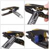 Aluminum Alloy RC Shock Absorber Pliers RC Crawler Shocks Multifunction Pliers RC Rod Ends Disassemble Tools for Traxxas Arrma Axial Losi Redcat Racing Cars Trucks (Black&Gold) view 4