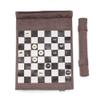 Bey-Berk Gray Jones Roll-up Travel Chess Set view 1