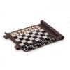 Bey-Berk Gray Jones Roll-up Travel Chess Set view 2