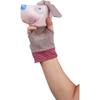 HABA Dog Hand Puppet with Interactive Grabbing Feature Where Puppeteer's Fingers Become Arms of The Animal view 2