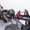 4Pcs Metal CNC RC Car Shock Absorber Mount Adjust Height Angle Stand for Axial SCX10 90046 D90 D110 SCX10III RC Crawler Upgrades (Red) view 4