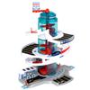 Theo Klein Bosch Car Service Helix Shaped Multi Story Parking Garage Pretend Playset Toy with 2 Toy Cars for Kids Aged 3 and Up view 1