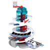 Theo Klein Bosch Car Service Helix Shaped Multi Story Parking Garage Pretend Playset Toy with 2 Toy Cars for Kids Aged 3 and Up view 3
