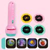Magik Slide Projector Flashlight Children's Projection Light Toy Holiday Education (Pink, 1 Pack) view 2