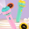 Magik Slide Projector Flashlight Children's Projection Light Toy Holiday Education (Pink, 2 Pack) view 4