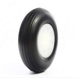 Replacement Part For 4.0" PU Wheel With Plastic Hub (D101.6 X H30 / H28 X D5mm) For RC Airplane - (Color: H30mm)