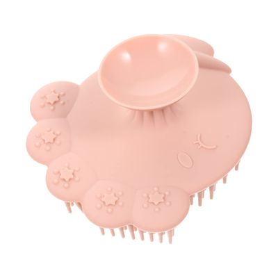 1pc Silicone Bath Brush Silicone Body Bath Brush Baby Hair Shampoo Brush Body Massage Baby Bath Scalp Massager Infant Shower Brush Silica Gel Take a Bath Child Hair Comb