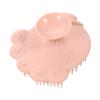 1pc Silicone Bath Brush Silicone Body Bath Brush Baby Hair Shampoo Brush Body Massage Baby Bath Scalp Massager Infant Shower Brush Silica Gel Take a Bath Child Hair Comb view 1