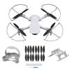 HeiyRC Mini 4K 2 SE Propellers Propeller Guard Landing Gear Leg Propeller Holder 16 Pcs Blades, 4 in 1 Bundle for DJI Mavic Mini 2 SE/Mini 4K/Mini SE/Mini 2 Fly More Combo Drone Accessories Set view 1