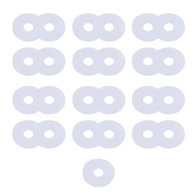 25Pcs Thin RC Body Washers Universal for 1/10 Traxxas Slash Stampede Bandit Rustler RC Car Body Shell Mounts, Replacement of 1815