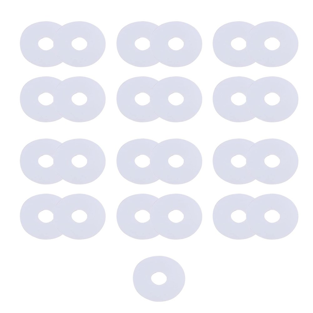 25Pcs Thin RC Body Washers Universal for 1/10 Traxxas Slash Stampede Bandit Rustler RC Car Body Shell Mounts, Replacement of 1815