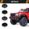 Micro 1.0 Beadlock Wheels w/Locknuts for Axial SCX24 1/24 Crawler Aluminum CNC Machined Upgrades (4-Pack) (Type 2) view 4