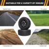 1/10 Short Course Truck Tires and Wheels Tyres for Traxxas HSP Tamiya HPI Kyosho Losi Redcat Racing RC Model Car, Set of 4 (Style A) view 4