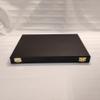 Personalised black leather case for coin medals or other precious items view 3