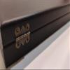 Case in wood and imitation leather Dark brown, interior in Italian velvet box for coins medals or other precious items view 3