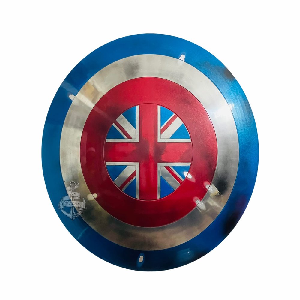AM NAUTICALS Captain Carter Shield - Metal Prop Replica - Screen Accurate Marvel What If? 22 inch Life Size