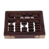 Milageto Vintage Wooden Abacus Calculation Tool with Box view 1