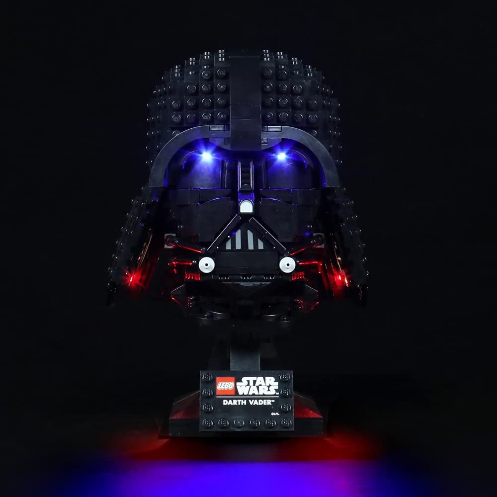 Brick Shine GC Light Kit for Star Wars Helmet Darth Vader 75304 (Model Set is not Included) (Classic)