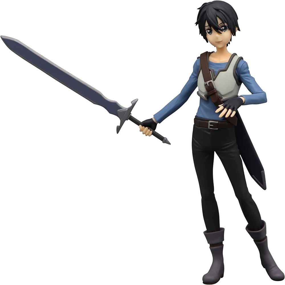 Furyu USA (AMU-SHP0442) SAO The Movie Progressive- Aria of a Starless Night Kirito SSS Figure, 8"