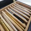 Pen box, Wooden and Velvet Case Custom Fountain Pen Display Stand view 4