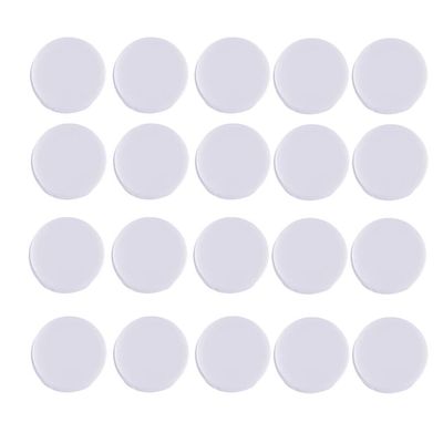 Kisangel 100Pcs Toy Rattle Box Repair 15MM Pet Baby Toy Noise Maker Insert Squeaker for Pet Toy Animal Puppet Doll Accessories White