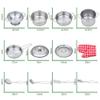 Yellora Play Pots and Pans Sets for Kids, Stainless Steel Cookware Toys Gift Set for Christmas, Pretend Play Kitchen Accessories, Role Play Educational Toys for Kids Toddlers Boys Girls view 3