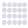 Kisangel 1.37 Inch White Flat Round Rattle Insert Toy Accessories for Baby Rattles and Plush Dolls DIY Projects view 1