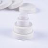 Kisangel 1.37 Inch White Flat Round Rattle Insert Toy Accessories for Baby Rattles and Plush Dolls DIY Projects view 2
