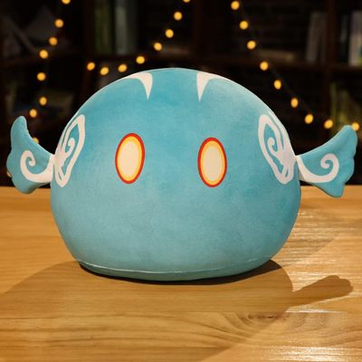 CHAOZI0 Childrens Plush Toy Pillow, Sofa Cushion, Plush Stuffed Doll Soft Pillow, Role-Playing Game Fan Props (13.8" Wind)
