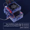 GLOBACT VXL-3s ESC Cooling Fan Heat Sink High Velocity Fan Heatsink for 1/10 Slash 4x4 Stampede 4x4 VXL Rustler VXL Replace #3340 Velineon VXL-3s ESC Cooling Fan view 3