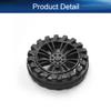 Yinpecly RC Car Wheel 45mm Dia Rubber RC Drift Cars Tires Set for DIY RC Car Truck Boat Helicopter Model Black 2PCS view 4