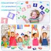 36 Pieces Mini Alphabet Beanbags 0-9 Number Beanbags Alphabet Bean Bags Learn Numbers Classroom Bean Bags Learn Letters Multicolor Preschool Learning and Education Toys view 4