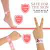CCINEE 48PCS Valentine's Day Slap Bracelets, Assorted Heart Animal Printed Slap Wristbands Valentine Cartoon Snap Bands for Kids School Classroom Exchange Gifts Party Favor view 3