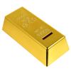 Golden Bar Coin Bank Piggy Bank Money Box Luxury Style Coin Saving Box with Removable Stopper for Home and Office Decor view 1