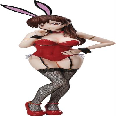 Freeing Rent-a-Girlfriend: Chizuru Mizuhara (Bunny Version) 1:4 Scale PVC Figure, Multicolor, 18 inches