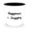Best Juggling Gifts, Happiness is Juggling, Holiday Shot Glass For Juggling view 1