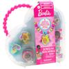 Tara Toys Barbie Necklace Activity Set  160-Piece DIY Jewelry & Bead Kit with 5 Silicone Necklaces, 150+ Beads & Character Charms, Creative Craft Toy for Kids Ages 3+ view 3