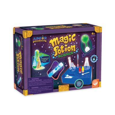 MindWare Junior Science Academy: Magic Potion Science Chemistry Set  5 Amazing Beginning Kids Science Experiments for Kids Ages 4 & Up  Fun Science Lessons for Home or School