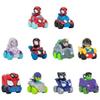 Marvel's Spidey and his Amazing Friends SNF0046 10-Pack-2 Mini Vehicle Assortment Including, Ghost Spider, Miles, Hulk, and More-Toys Featuring Your Friendly Neighbourhood Spideys, Multi view 2