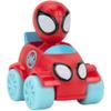 Marvel's Spidey and his Amazing Friends SNF0046 10-Pack-2 Mini Vehicle Assortment Including, Ghost Spider, Miles, Hulk, and More-Toys Featuring Your Friendly Neighbourhood Spideys, Multi view 4
