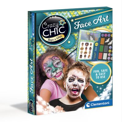 Clementoni Art & Craft, Crazy Chic - Face Painting, 6+ Years, 78770