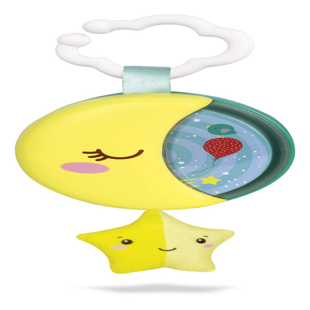 Clementoni Baby Moon Music Box 0+ Months 17364, Multi-Coloured