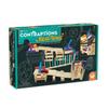 MindWare KEVA Contraptions Reactions Planks Building Toy - 178 KEVA Building Planks (191 Piece Set) - Free-Form Wood Building Set for Kids to Create Their Own Ball Maze  Ages 7 & Up view 1