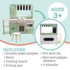 MindWare Play Kitchen Caf  Unique 2-in-1 Playset Features Kitchen on One Side and Caf on The Other  Pretend Play for Kids Ages 3 & Up  Includes Basic Kitchen Tools view 3
