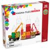 MAGNA-TILES Builder 32-Piece Magnetic Construction Set, The ORIGINAL Magnetic Building Brand view 1
